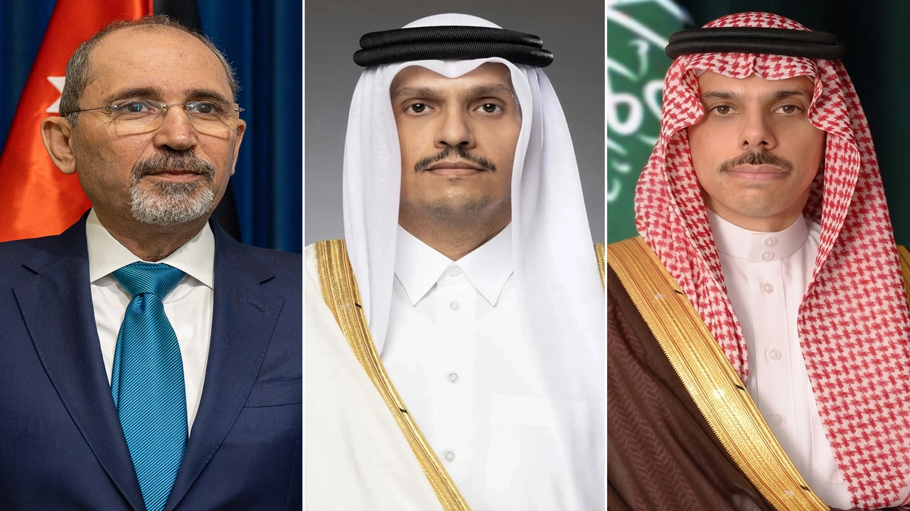 رئيس الوزراء القطري يبحث مع وزيري خارجية السعودية والأردن تطورات الأوضاع في المنطقة